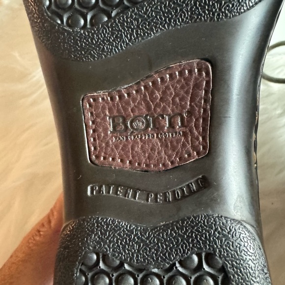 Born Women’s Brown Leather Oxford Shoes size 8 - Picture 10 of 16